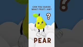 What Fruit am I? 🤔 #preschool #learningenglish #learnhowtoread #kindergarten