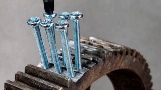 Easy method to repair a damaged gear 🛠️ #repair #plastic #gear #technique