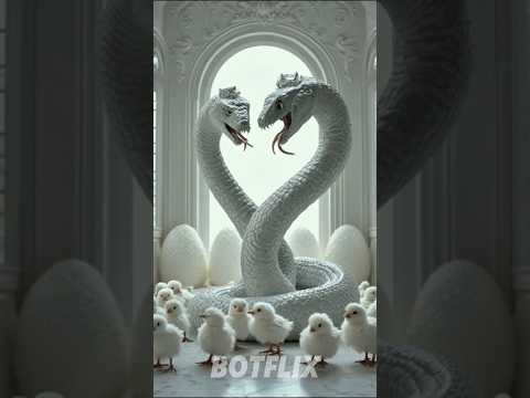 Brave Duck Saves Chicks | Duck vs Snake | Animal Hero Story