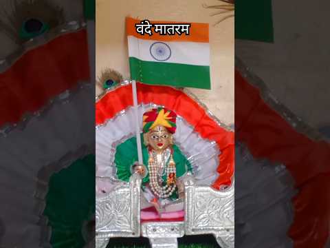 Vande Mataram || Republic day celebration || #manjukalala #krishna #laddugopal #shorts