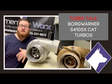 BorgWarner S410SX Turbo Upgrade for Single Turbo CATS