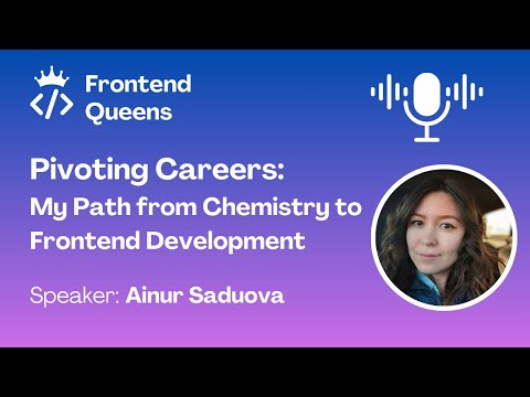 Pivoting Careers: My Path from Chemistry to Frontend Development
