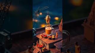 AI-Generated Mini World Looks So Real! 😱 | Miniature cooking | mini town | #aiart | #shorts