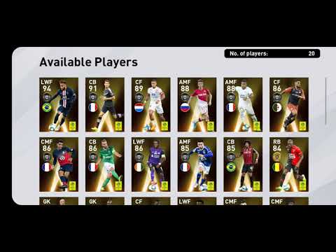 Pes mobile สุ่มตำนานล่าฟิวเจอร์