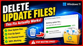Windows Update Cleanup Is Not Deleting? This Fix Actually Works!