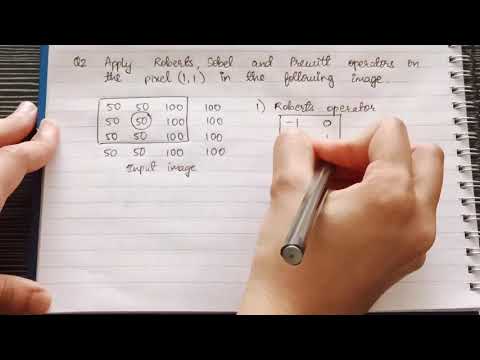 First Order Derivative Filters - Roberts, Sobel and Prewitt