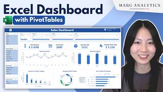Build an Interactive Excel Dashboard Using PivotTables