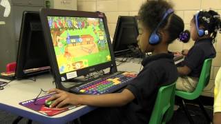 Meadowview Elementary School's implementation of AWE's Student Learning Center computers