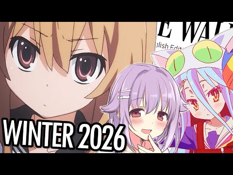 Winter 2026 Anime Season: What Will I Be Watching?
