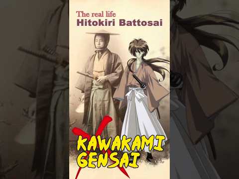 The real life Hitokiri Battosai, Kawakami Gensai