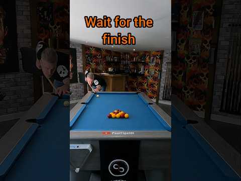 Funny finish with my new cue #billiards #8ballpool #8ball