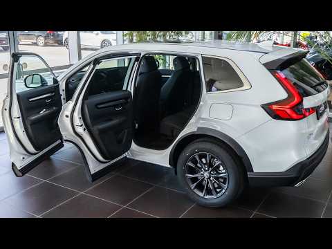 2024 White Honda CR-V Advance Hybrid AWD - Great Family Compact SUV