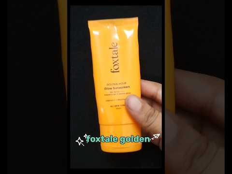 foxtale sunscreen #stylorups #viralvideo #viralshort #shortvideo #shortsfeed