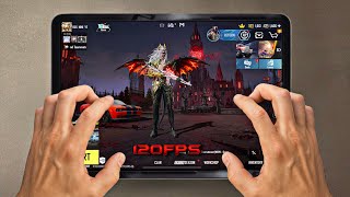 IPAD PRO M1 (120FPS Device) 🔥 PUBG HANDCAM 🔥 iOS Liquid Glass Update/ PUBG TEST 2025
