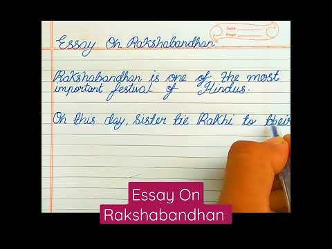 Essay On Rakshabandhan 🔥 10 lines on Rakshabandhan