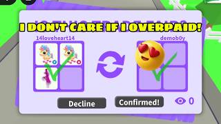 THAT IS MY DREAM PET 😍 GIVING 2 CANDICORNS IS A MISTAKE OR A BIG WIN? 😱🫣 Adopt Me - Roblox