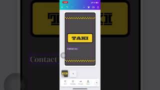 How to make visiting card with || Canva app || in iOS mobile
