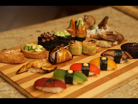 VEGAN SUSHI - TOMATO NIGIRI
