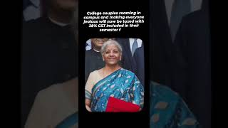 Inka bhot khoff hai couples mi  |#buget2024 #youtubeshorts #nirmalasitharaman