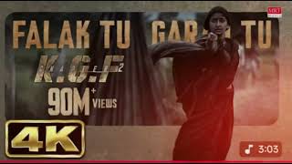 Falak Tu Garaj Tu Lyrical (Hindi) | KGF Chapter 2 | Rocking Star Yash | PrashanthNeel | Ravi Basrur