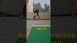 Keeping practice #cricketing #cricket #netpractice #cricketdrills #netspractice