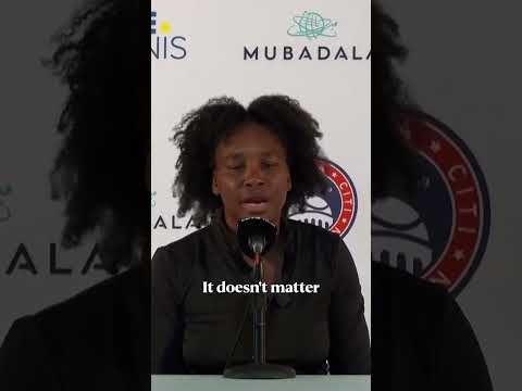 #VenusWilliams There's always room for those who never give up!