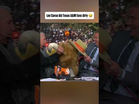 The way Lee Corso picked Texas (-210) 🤣 #shorts