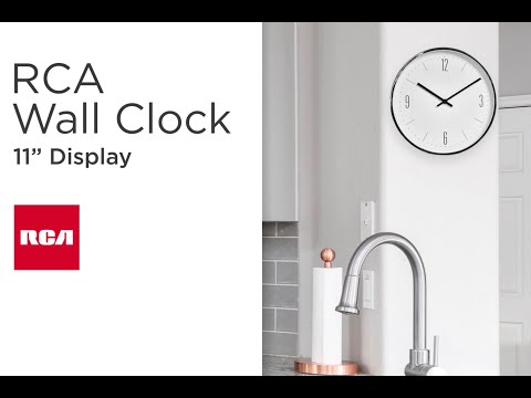 RCA RCWC30SW Wall Clock