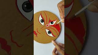 Kaali maa Drawing on Cardboard🌺🙏 #shorts #kaalimaa #youtubeshorts