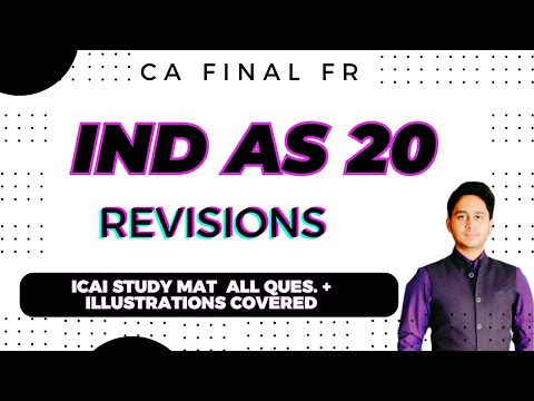 IND AS 20 | GOVERNMENT GRANTS | CA FINAL FR | REVISION | MAYANK NARANG