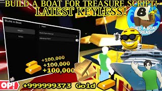 Latest Build A Boat For Treasure Roblox Script GUI😎 AutoFarm Normal & Advance🔥 Super Fast✨ Keyless