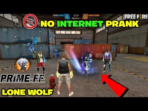 NO INTERNET PRANK 😂 IN LONE WOLF 🐺| Free Fire Funny Gameplay 2025 | PRIME FF Part-2