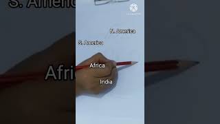 How to Draw World Map Easily # Summer Vacation Activity for Kids