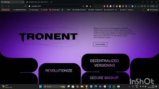 Tronent- Decentralized Versioning and Secure Backup