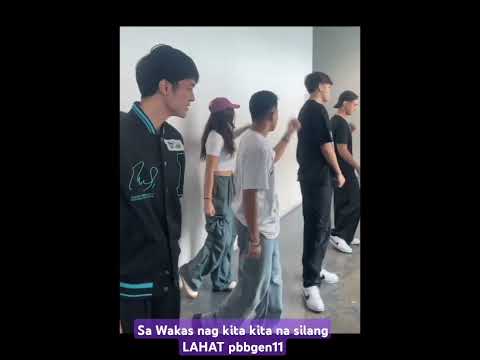 Jass and Jm nag kita na sila at Silang lahat sa Pbb Gen11 practice Ng sayaw para sa big night