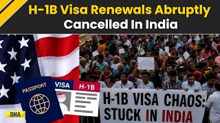 US Visa News: What’s Causing Abrupt H-1B Visa Appointment Cancellations In India? | Trump News