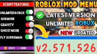 roblox mod menu android | roblox mod menu apk unlimited robux  2.571.526