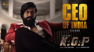 CEO of India Scene (Telugu) - KGF Chapter 2 | Yash | Raveena Tandon | Prashanth Neel | Hombale Films
