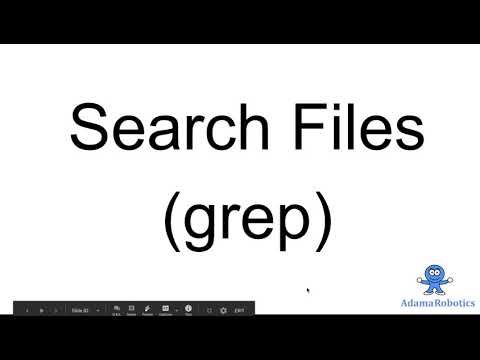 Search files grep command