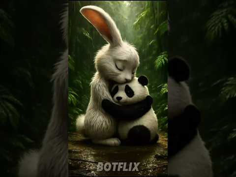 "Bunny Saves Panda from Drowning – A Heart Touching Animated Story"