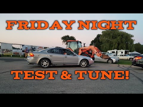 Just a friday night at the track!