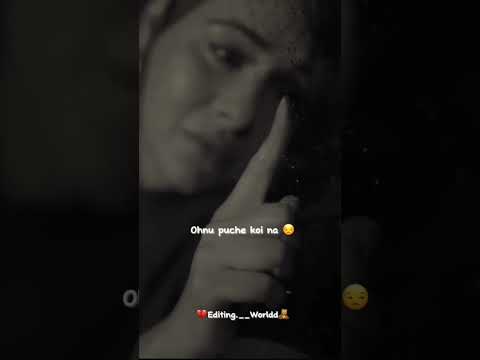 Jeda dil to nibhave unhu piche koi nal Jeda tod da ae dil ohi yadd honda ael Whtsup Status