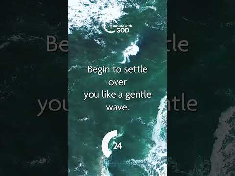 Be Still and Let God Take Over 🌿 | One Minute with God #soakingworshipmusic  #guidedmeditation