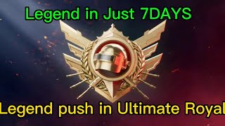 🔱Finally Legend Rank in Ultimate Royale //How to rank push in ultimate royale//Signbitgaming