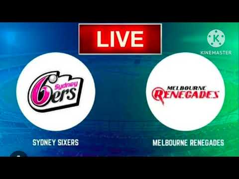 BIG BASH LEAGUE 2024-25 MATCH NO 2nd  SYDNEY SIXERS 🆚  MELBOURNE RENEGADES CRICKET MATCH HIGHLIGHT