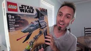 LEGO Star Wars The Bad Batch Attack Shuttle Review