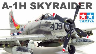 TAMIYA A 1H SKYRAIDER - 1 48 SCALE AIRCRAFT MODEL KIT