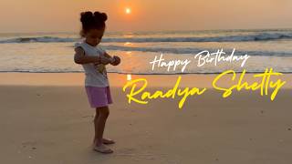 Happy birthday to our little princess Raadya | Rishab Shetty Films