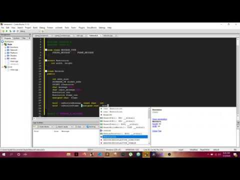 C++ OpenGL Skype Clone Tutorial 12 Objectify Networking Code and Create User Defined Event Handler