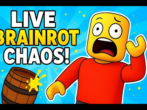 LIVE 🎮 Roblox Plaints & Brainrot – Funny Chaos and Crazy Adventures!
